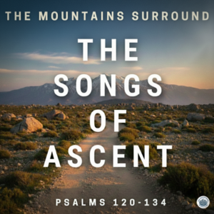 Cover Album art for the Mountains Surround Album, The Songs of Ascent, released on January 16, 2026.